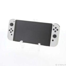 【中古】Nintendo(任天堂) Nintendo Switch 有機ELモデル Joy-Con(L)／(R) ホワイト 【371-ud】