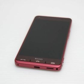 キョウセラ(京セラ)の超美品 KYV43 レッド 本体 白ロム M666(スマートフォン本体)