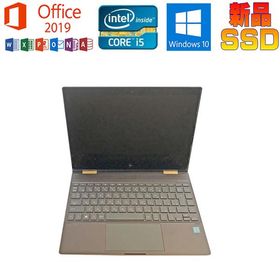 中古パソコン HP Spectre x360 13 ae011TU Microsoft Office 2019 CORE i5 8250U 1.60GHz 8GB SSD256GB 13.3型 FHD2in1タッチ Webカメラ Win11