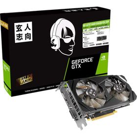 玄人志向 NVIDIA GeForce GTX 1660 搭載 グラフィックボード 6GB デュアルファンモデル GF-GTX1660-E6