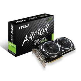 MSI GeForce GTX 1070 Ti ARMOR 8G グラフィックスボード VD6491