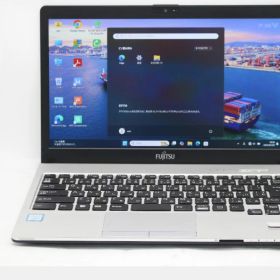 中古 フルHD 13.3インチ Fujitsu LIFEBOOK S938S Windows11 高性能 第8世代Core i5-8350U 12GB 爆速256GB-SSD カメラ 無線 Office付き Win11【中古ノートパソコン 中古パソコン 中古PC】送料無料 あす楽対応 即日発送（Windows10も対応可能 Win10）