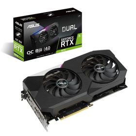 ASUS デュアルNVIDIA GeForce RTX 3070 V2 OCエディション ゲーミンググラフィックスカード (PCIe 4.0