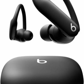 Beats Powerbeats Pro 2ワイヤレスイヤフォン - ノイズキャンセリング, Apple H2チップ, 心拍数モニター, IPX4, 最大45時間の再生時間（ワイヤレス充電対応ケースを使用した場合）, AppleとAndroidに対応 - ジェットブラック