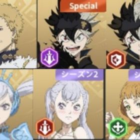 【初期垢】石17～18万 限定5体 各種ガチャ券総計800枚以上+各種自選ボックス | ブラッククローバーモバイル(ブラクロモ)のアカウントデータ、RMTの販売・買取一覧