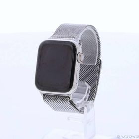 〔中古〕Apple(アップル) Apple Watch Series 4 GPS + Cellular 40mm ステンレススチールケース ミラネーゼループ〔368-ud〕