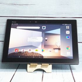 docomo arrows Tab F-02K Black ブラック 本体 白ロム SIMロック解除済み SIMフリー B707585