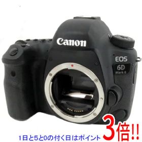 【エントリーで5倍！11/20 20:00〜11/27 01：59まで！】【中古】Canon製 デジタル一眼レフカメラ EOS 6D Mark II ボディ 元箱あり