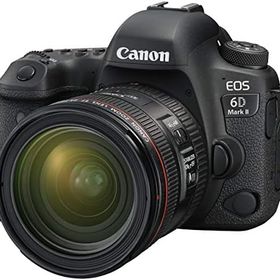 【中古】Canon デジタル一眼レフカメラ EOS 6D Mark II EF24-70 F4L IS USM レンズキット EOS6DMK2-2470ISLK