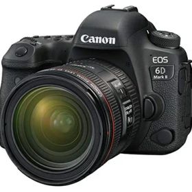 【中古】 Canon デジタル一眼レフカメラ EOS 6D Mark II EF24-70 F4L IS USM レンズキット EOS6DMK2-2470ISLK