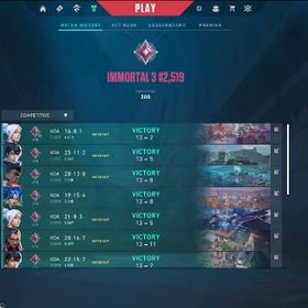 Valorant代行 格安値段交渉あり | VALORANT(ヴァロラント)の代行、RMTの販売・買取一覧