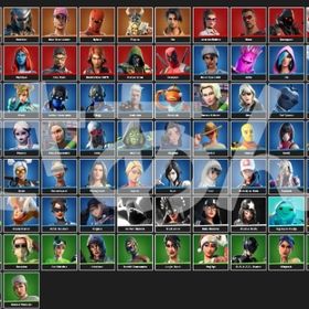 【競技勢必見】アイコニック＆グロー＋メリーミント所持！200スキン超え最強垢💥メア即対応 | フォートナイト(Fortnite)のアカウントデータ、RMTの販売・買取一覧