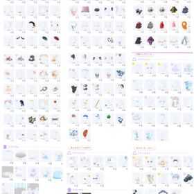 再開✨《ダブリスト販売》初期DFや希少品多数 | ポケコロツイン(ポケツイ)のアカウントデータ、RMTの販売・買取一覧