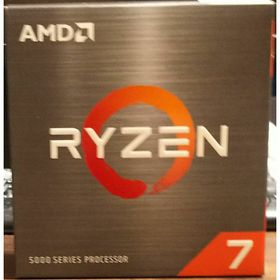 新品・未開封 AMD ryzen7 5700X BOX（国内正規代理店品）②(PCパーツ)