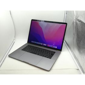 【中古】Apple MacBook Pro 15インチ Corei7:2.7GHz Touch Bar搭載モデル スペースグレイ MLH42J/A (Late 2016)【神戸】保証期間１ヶ月【ランクC】