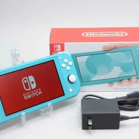 【中古】Nintendo Switch Lite ターコイズ HDH-S-BAZAA 外観ランクA