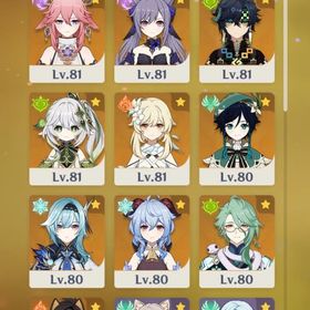 ‼️半引退垢‼️強キャラ餅武器多数所持‼️ | 原神のアカウントデータ、RMTの販売・買取一覧