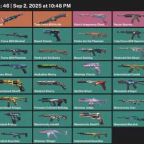 🔥【アジア太平洋】☢️46 スキン⚔️ナイフ3本、💎エージェント20本、✨VP 450👑本ガイアズの復讐 ゴースト👑リコン 幽霊