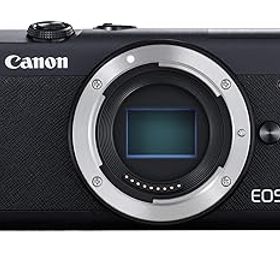 【中古】Canon ミラーレス一眼カメラ EOS M200 ボディー ブラック EOSM200BK-BODY