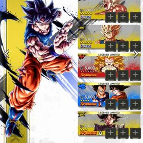 強キャラ多数！ゴテンクス完凸！ | ドラゴンボールレジェンズのアカウントデータ、RMTの販売・買取一覧