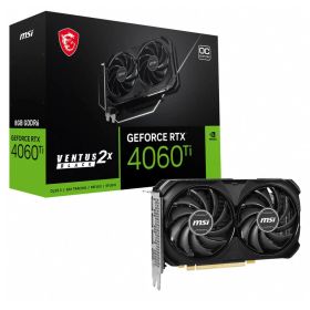 MSI GeForce RTX 4060 Ti VENTUS 2X BLACK 8G OC GeForce RTX 4060 Ti 搭載 グラフィックスカード