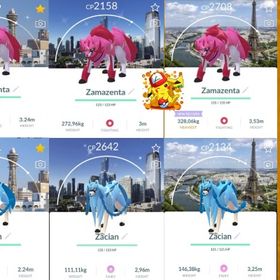 《非対面トレード》✨色違いザシアン&ザマアゼンタ(大阪・ニュージャージー・パリ背景) | ポケモンGOのアカウントデータ、RMTの販売・買取一覧