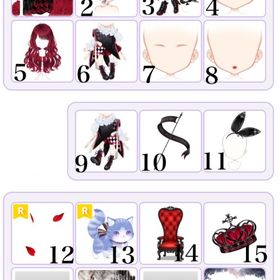 クイーンオブハーツ 復刻済 バラ売り | ピュアニスタのアカウントデータ、RMTの販売・買取一覧