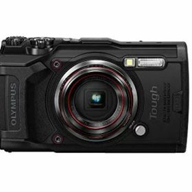 OLYMPUSデジタルカメラToughTG-6ブラック1200万画素CMOSF2.015m防水100kgf耐荷重GPS内蔵Wi-FiTG-6BLK