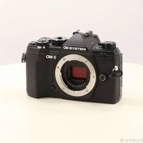 〔中古〕OM SYSTEM OM-5 ボディ ブラック〔344-ud〕