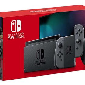 Nintendo Switch本体/Joy-Con(L)/(R) グレー [2019年8月モデル](状態：Joy-conグリップ欠品) ニンテンドースイッチハード