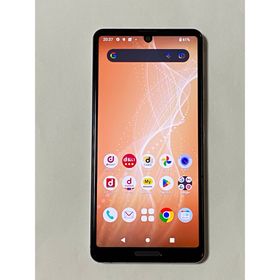 シャープ スマートフォン AQUOS sense4 2021年 中古動作品？(スマートフォン本体)