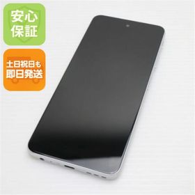 モトローラ(Motorola)の新品同様 SIMフリー moto g52j 5G II パールホワイト M666(スマートフォン本体)