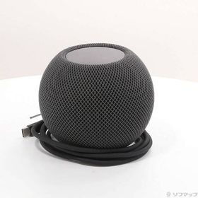 【中古】Apple(アップル) HomePod mini スペースグレイ MY5G2J／A 【276-ud】