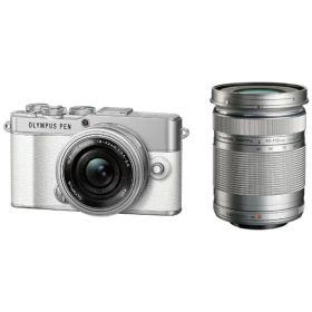 【エントリーで最大全額ポイント還元｜12/11まで】 OLYMPUS｜オリンパス OLYMPUS PEN E-P7 EZダブルズームキット ミラーレス一眼カメラ ホワイト [ズームレンズ+ズームレンズ]
