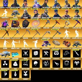 【低アクティブ/超安全】紫スカル/ギャラクシー/BK/最終ログイン一年前 | フォートナイト(Fortnite)のアカウントデータ、RMTの販売・買取一覧