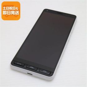 新品同様 かんたんスマホ2＋ A201KC ホワイト スマホ 白ロム 中古 あすつく 土日祝発送OK