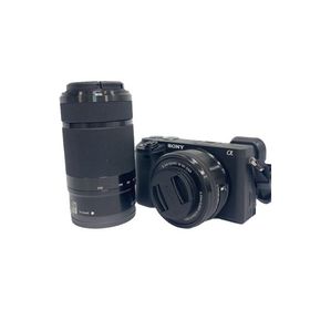 SONY◆デジタル一眼カメラ α6400 ILCE-6400Y ダブルズームレンズキット [ブラック]