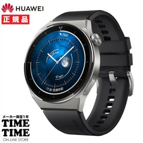 【27日26時まで最大2,000円OFFクーポン！ポイント最大47倍】HUAWEI ファーウェイ WATCH GT3 Pro クラシックモデル 46mm ブラック スマートウォッチ ODN-B19 【安心のメーカー1年保証】
