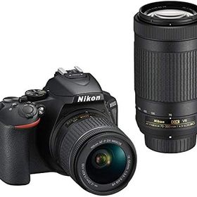 【中古】【アウトレット品】 Nikon デジタル一眼レフカメラ D5600 ダブルズームキット ブラック D5600WZBK