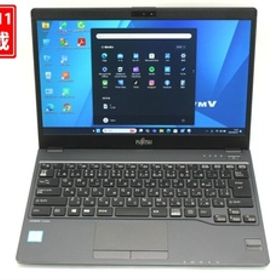 中古 フルHD 13.3型 Fujitsu LIFEBOOK U938S Windows11 八世代 i5-8350U 8GB 128GB-SSD カメラ 無線 Office付 中古パソコン 管:1439s