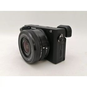 【中古】SONY α6400 パワーズームレンズキット ILCE-6400L ブラック【新宿2】保証期間1ヶ月【ランクA】