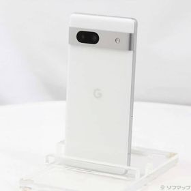 〔中古〕GOOGLE(グーグル) Google Pixel 7a 128GB スノー GA04274-JP docomo SIMフリー 〔ネットワーク利用制限▲〕〔258-ud〕