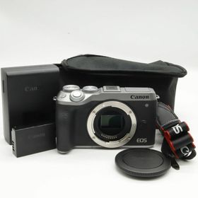 キヤノン(Canon)の■美品■ EOS M6 Mark II ボディー シルバー (ミラーレス一眼)