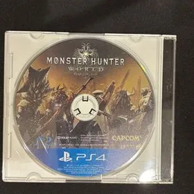 PS4 ディスクのみ PS4ソフト モンスターハンターワールド ソフトのみ