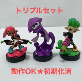 ニンテンドウ(任天堂)のamiibo アミーボ スプラトゥーン ガール ボーイ イカ(ネオンパープル)(その他)