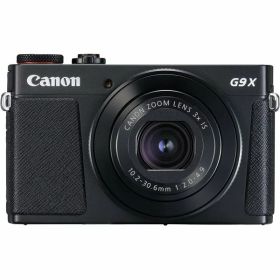 【中古】キヤノン Canon コンパクトデジタルカメラ PowerShot G9 X Mark II ブラック 1.0型センサー/F2.0レンズ/光学3倍ズーム PSG9XMARKIIBK