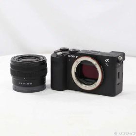 【中古】SONY(ソニー) α7C ズームレンズキット ブラック ILCE-7CL B 【349-ud】