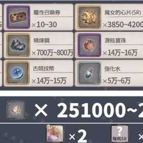 日本サーバー+ 画像の所持+石251000個+各種券+その他 | メメントモリ(メメモリ)のアカウントデータ、RMTの販売・買取一覧