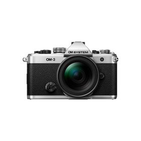 【送料無料】OMシステム ミラーレス一眼 OM-3 12-45mm F4.0 PRO レンズキット シルバー