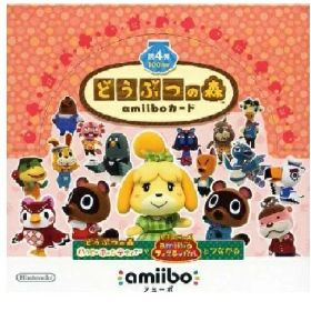どうぶつの森amiiboカード 第4弾 (1BOX 50パック入り)アミーボカード